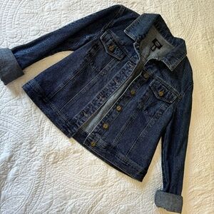 Jones New York Medium Blue Jean Jacket - Size M
